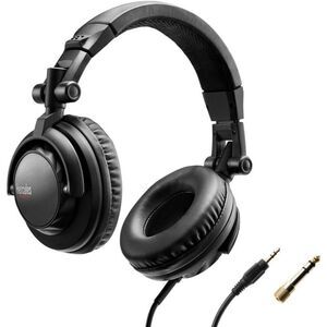 Hercules HDP DJ45 DJ Headphone with Optimal Sound Isolation - Black, One Size